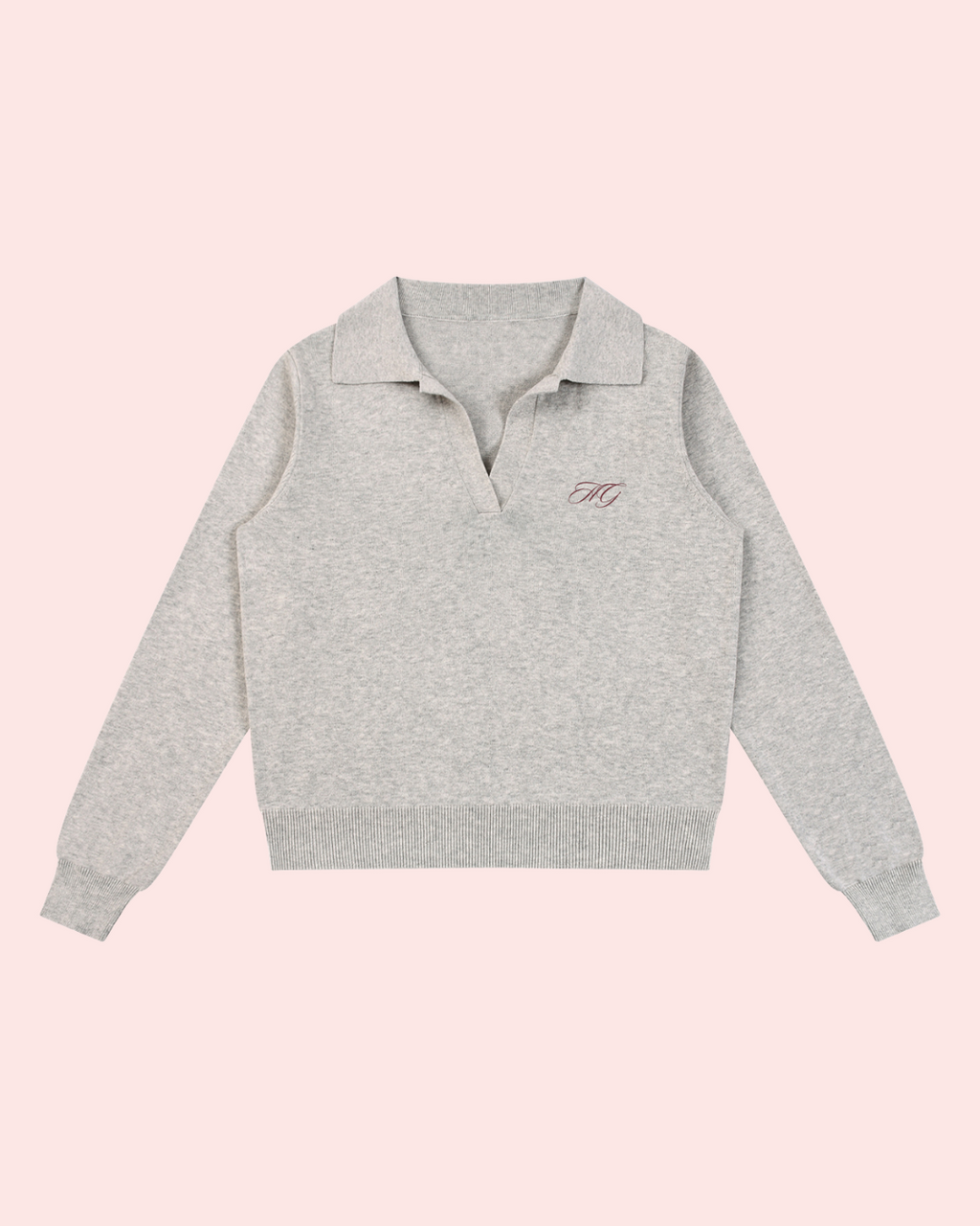 HG Collared Knit Sweater