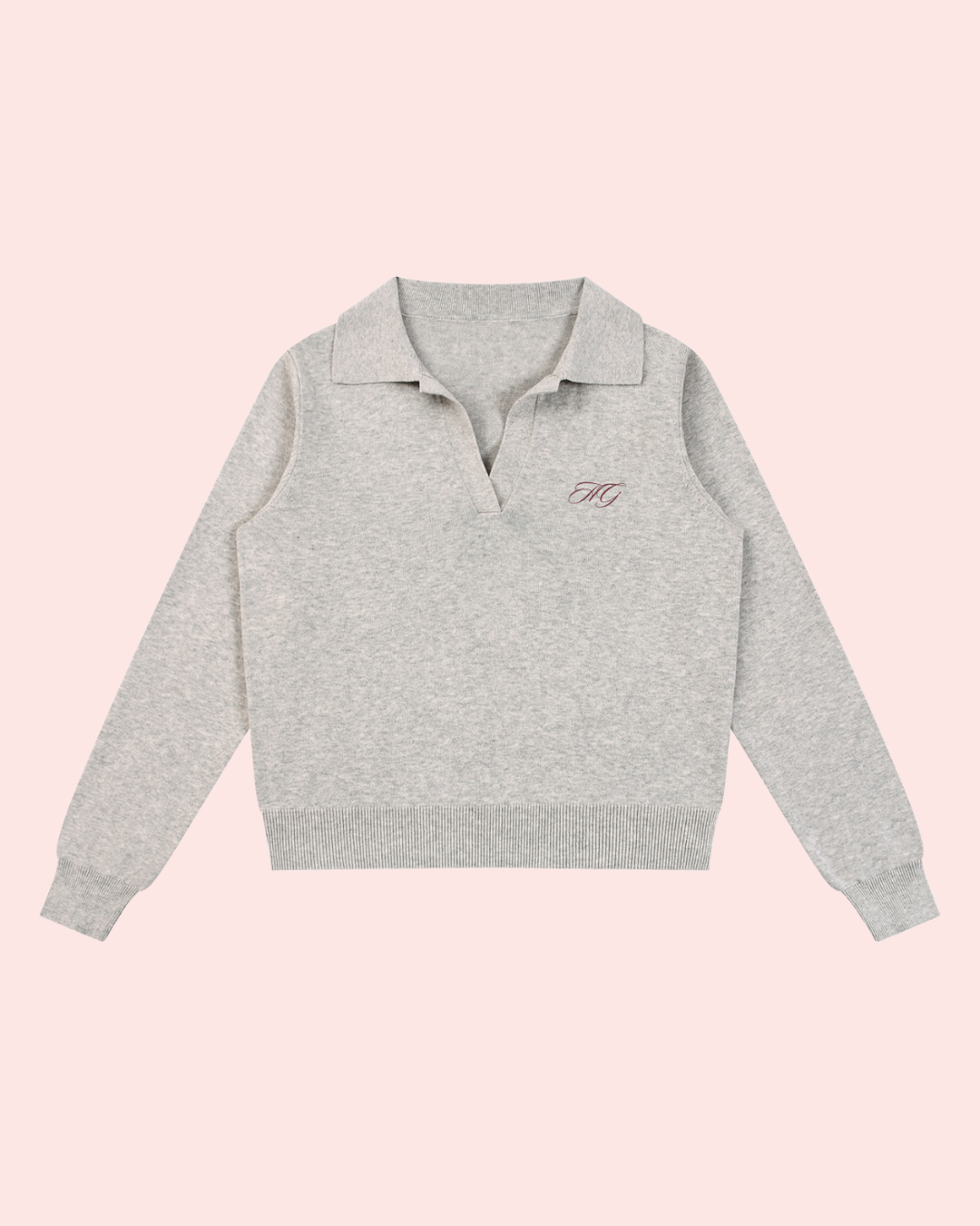 HG Collared Knit Sweater