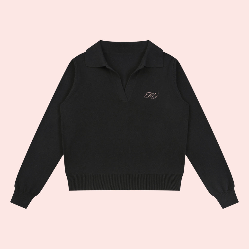 HG Collared Knit Sweater