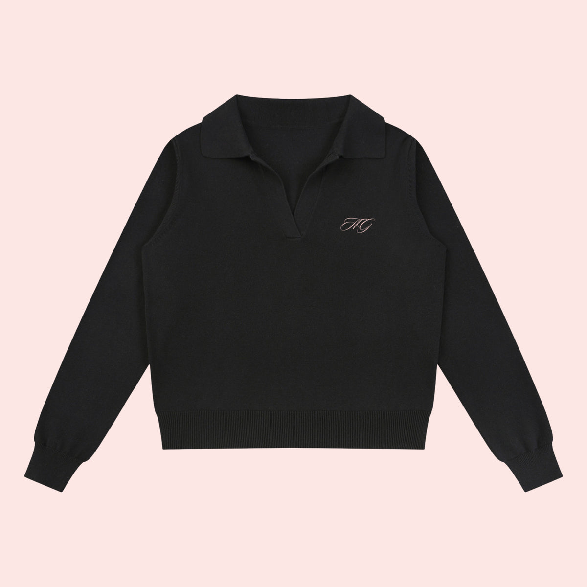 HG Collared Knit Sweater