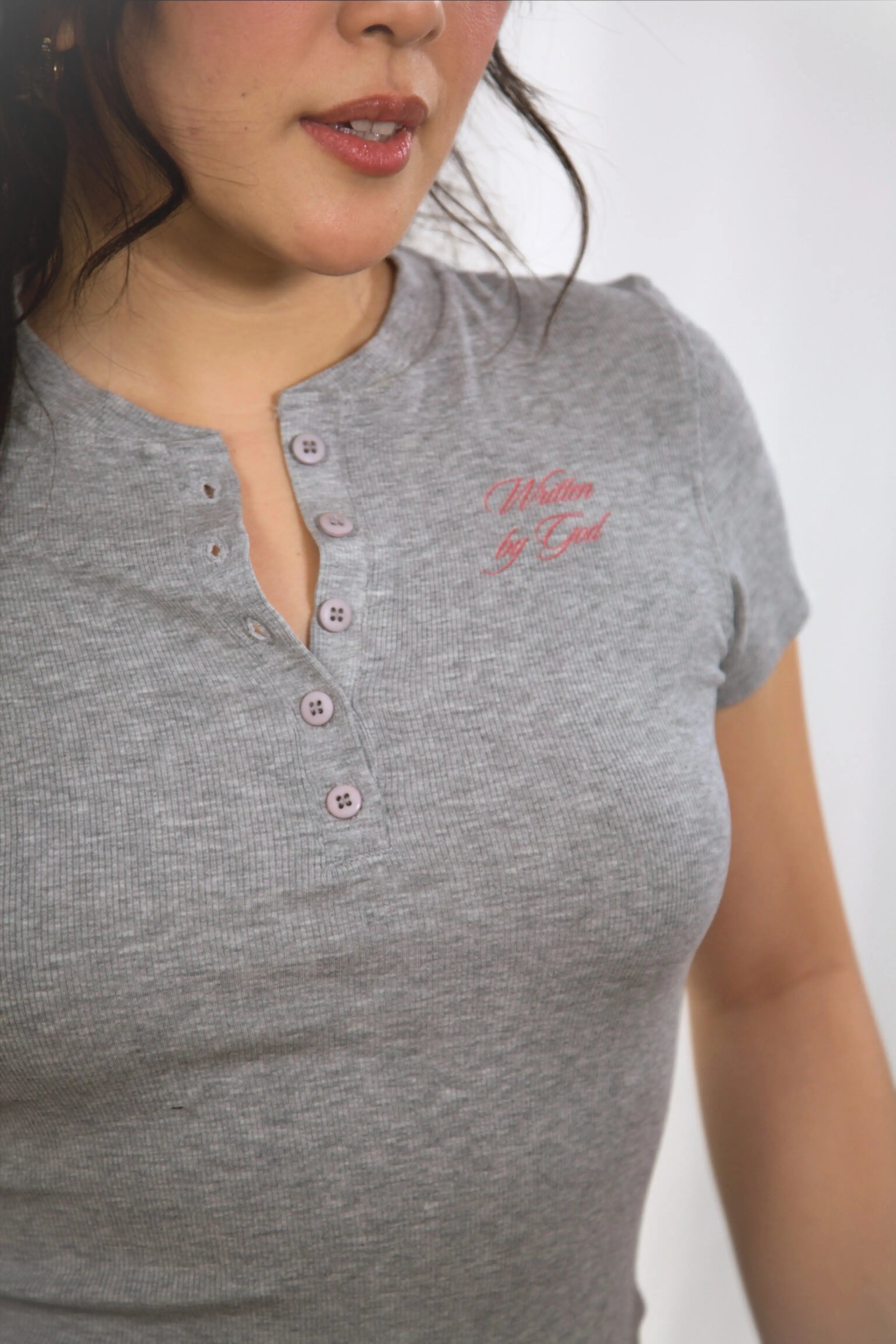 Written by God Henley Top