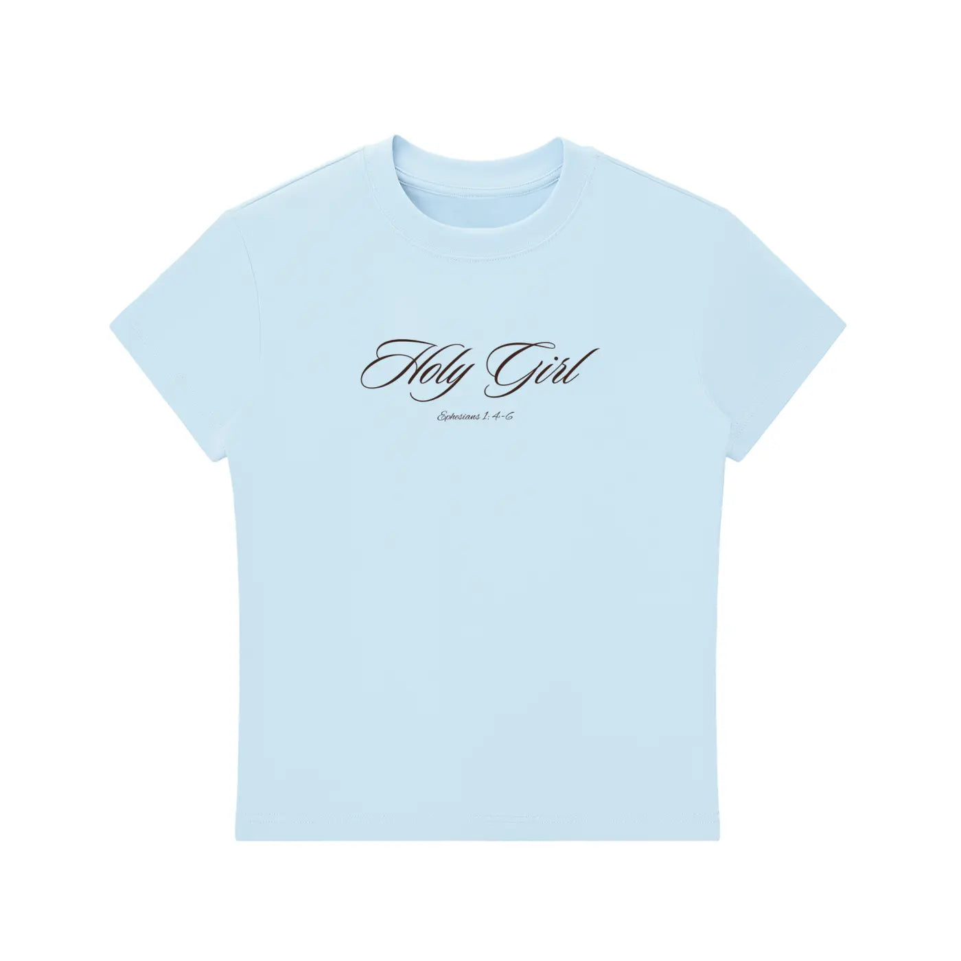 Holy Girl,Christian Brand,Christian Girl,Christian lifestyle,Christian fashion,Baby Tee