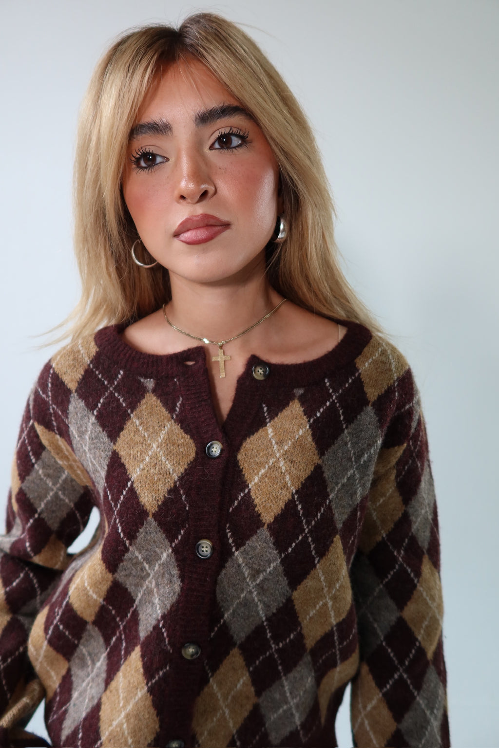 Fellowship Hall Argyle Cardigan