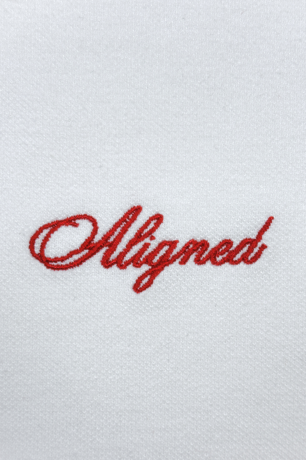 Aligned Polo Tee