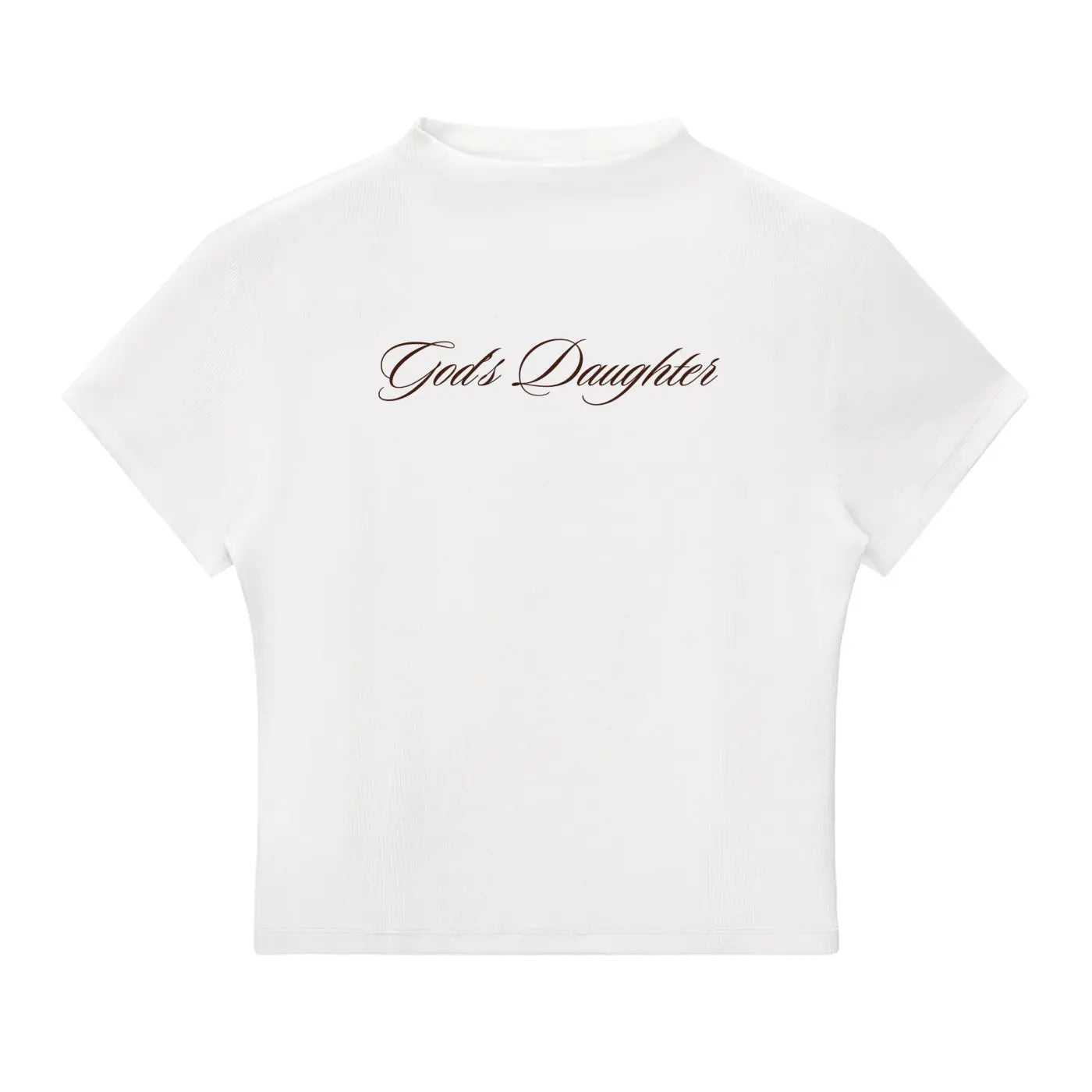 Mock neck tee,Short sleeve tee