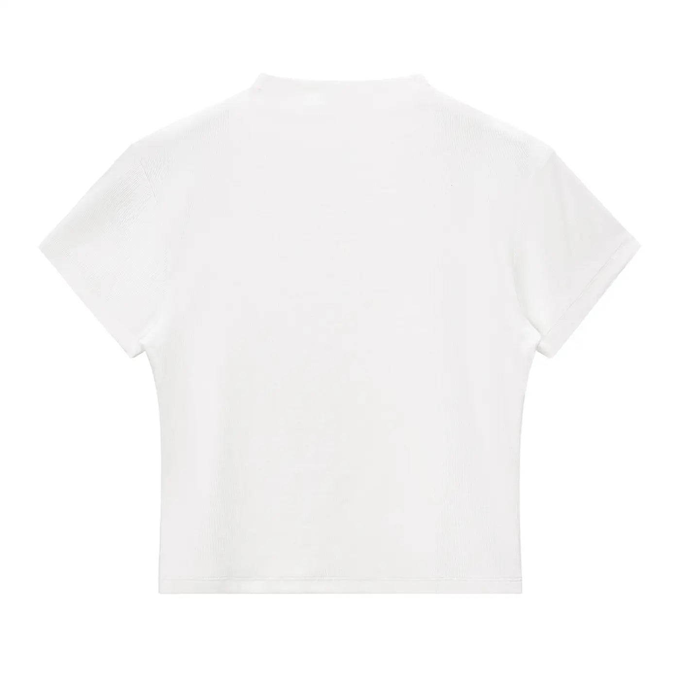 Mock neck tee,Short sleeve tee