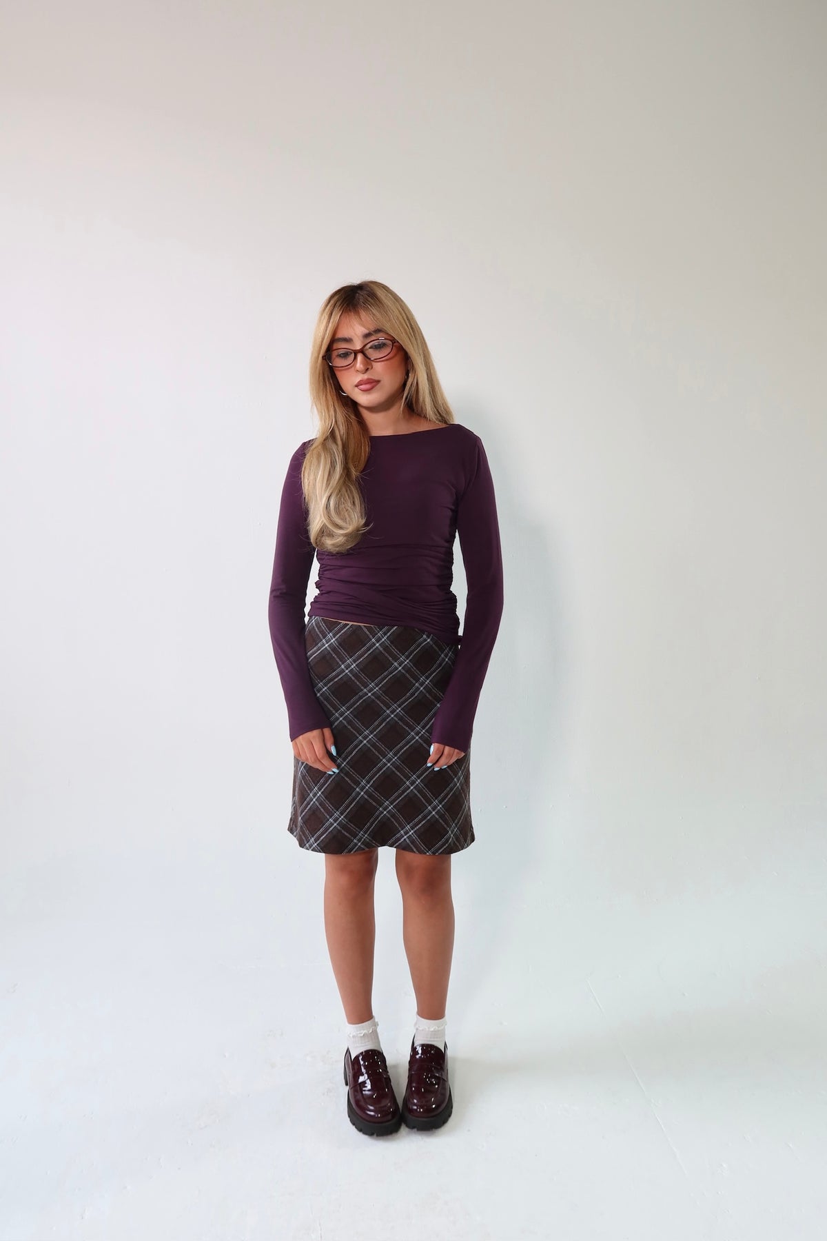 Warm Up Ruched Long Sleeve Top