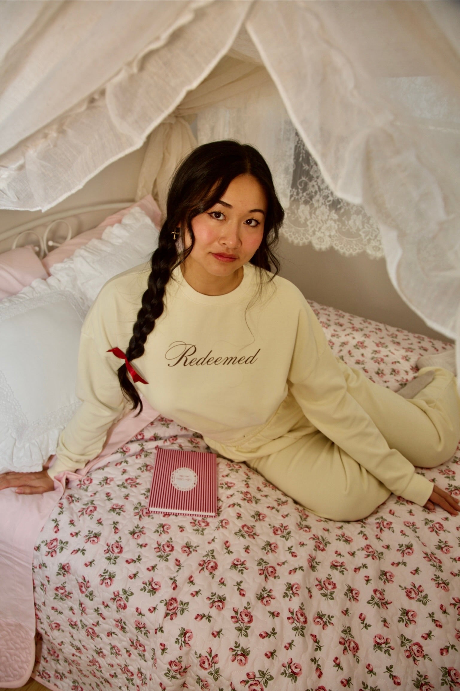 Redeemed Vintage Washed Cropped Sweatshirt