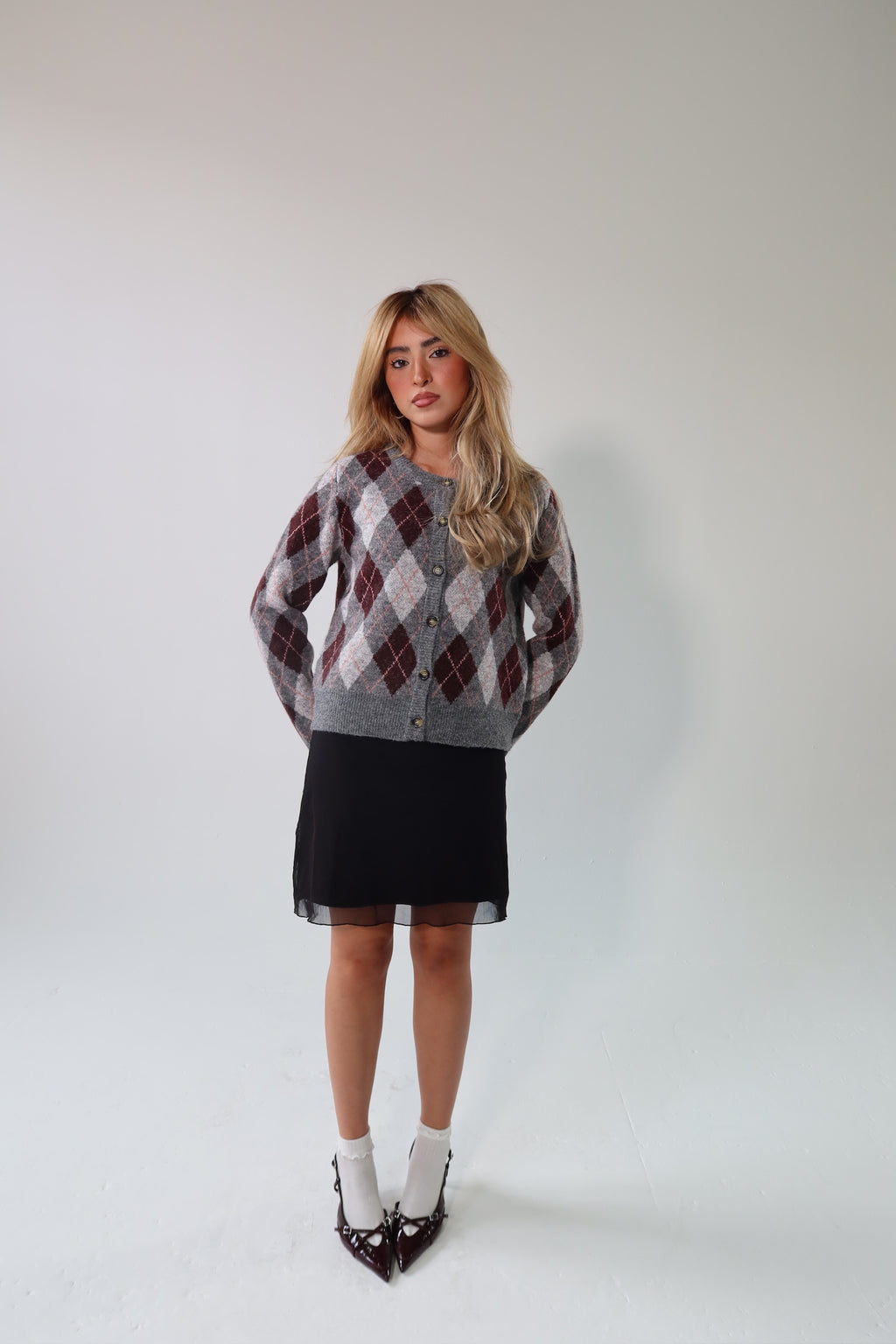 Fellowship Hall Argyle Cardigan