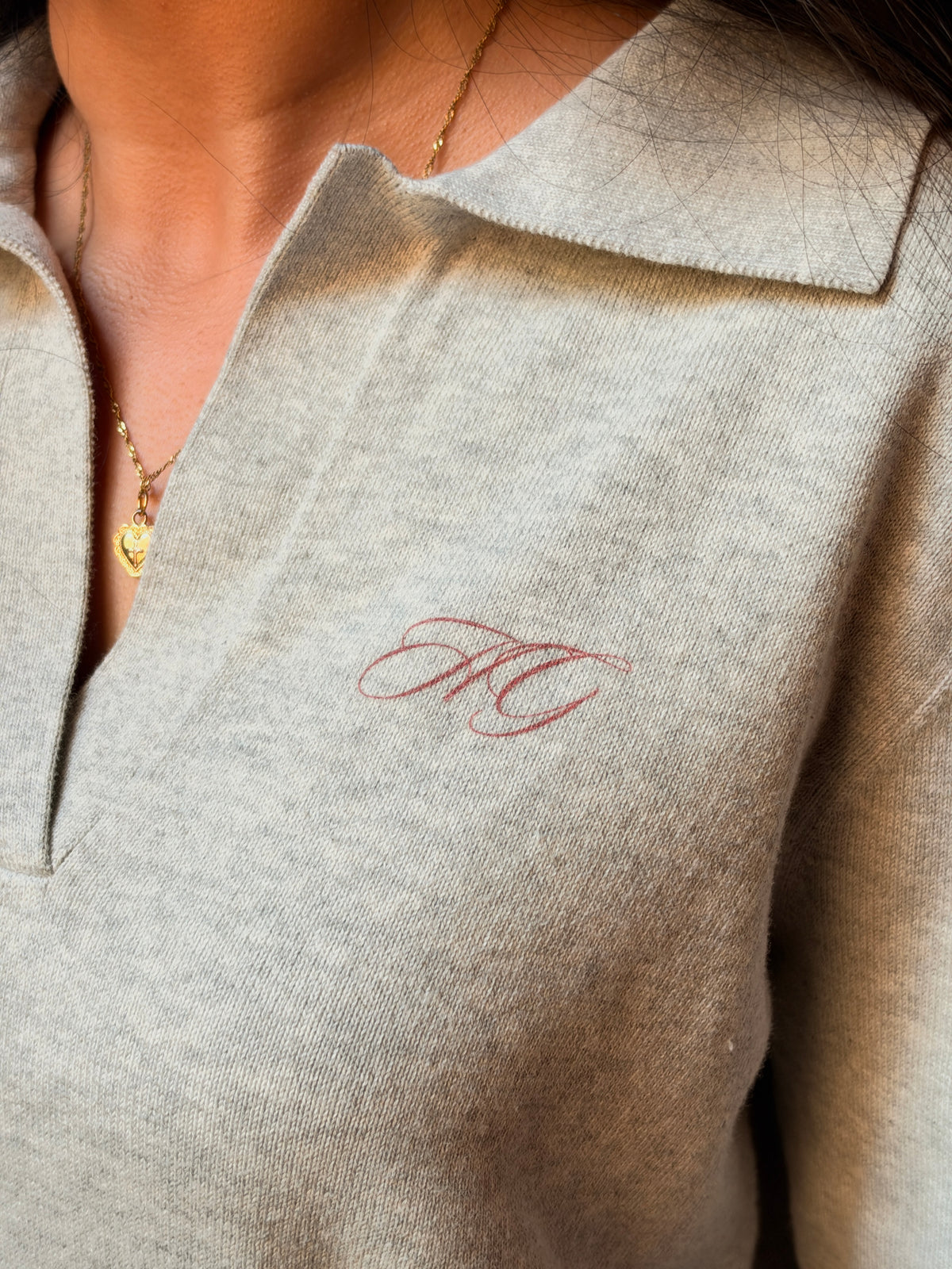 HG Collared Knit Sweater