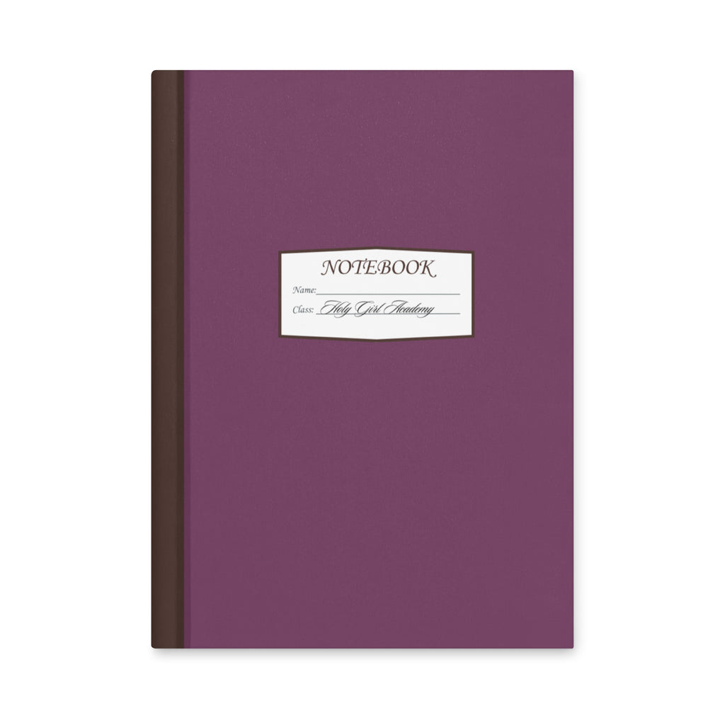 Holy Girl Academy Notebook