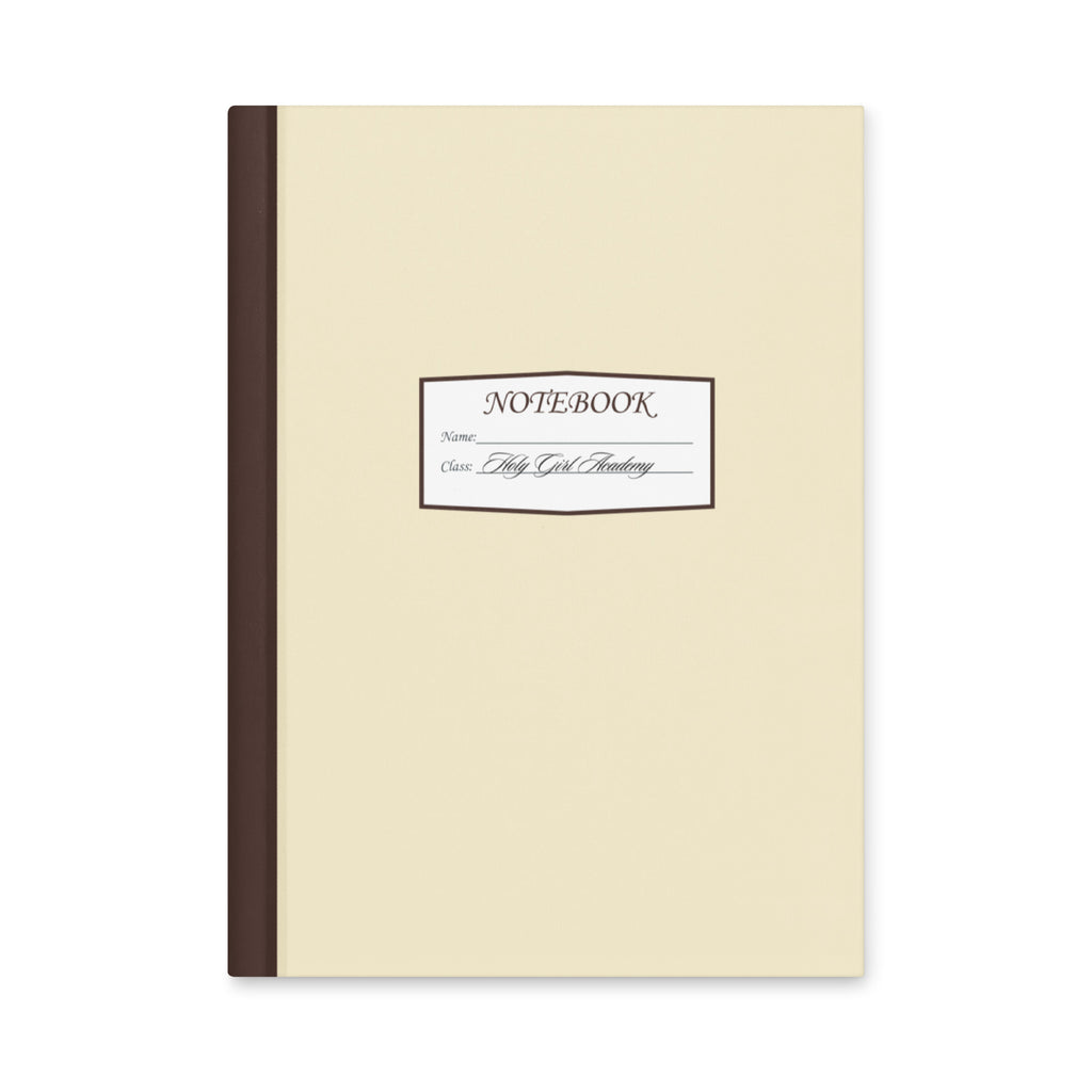Holy Girl Academy Notebook